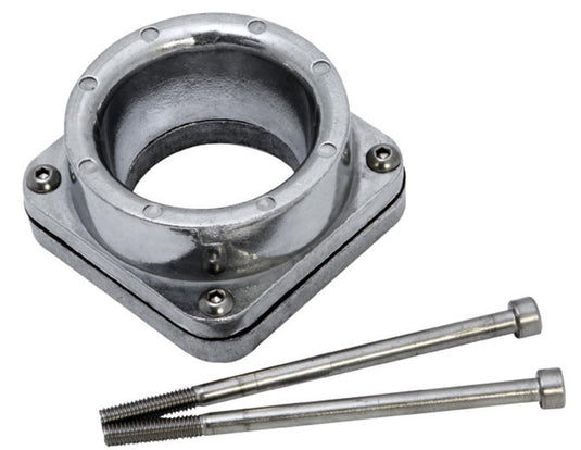 K&N Engineering 85-9231 Flame Arrestor Adaptor with 44mm ID - 2 Bolt