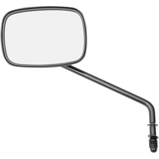 Drag Specialties 0640-0656 Die-Cast Replacement Mirror - Low Ride Stem