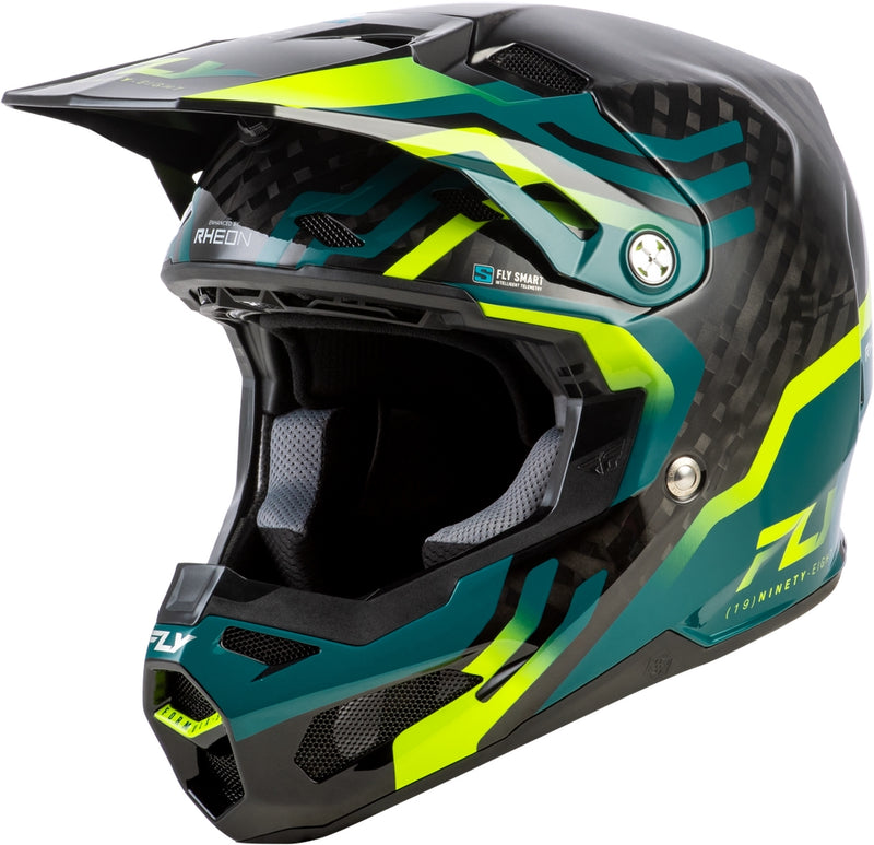 Load image into Gallery viewer, Byte Black Carbon/Teal/Lime

