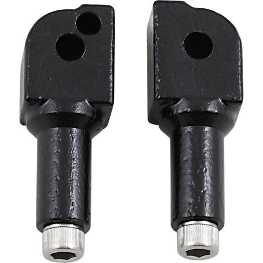 Biltwell Inc. 0107-1664-01 Passenger Footpeg Clevises - Black