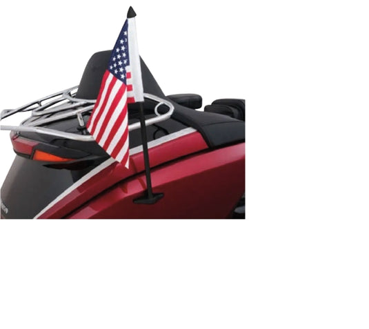 Show Chrome 52-974BK Flag Pole - Black