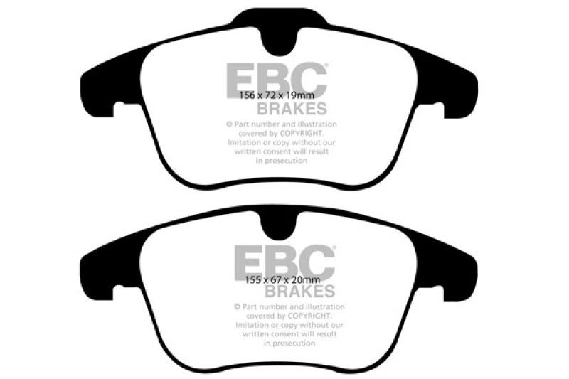 Load image into Gallery viewer, Ebc DP61932 EBC Greenstuff Brake Pad Sets
