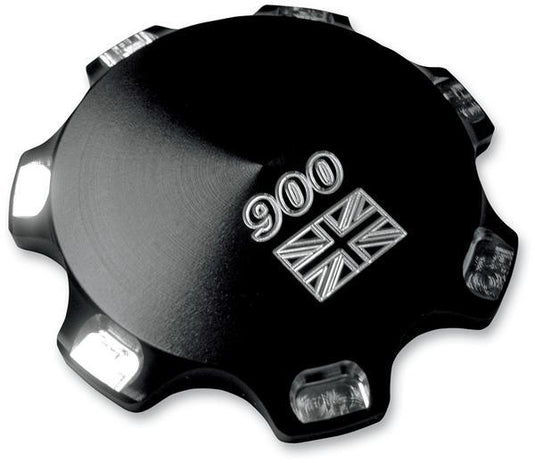 Joker Machine 09-040UB Gas Cap - 900 Union Jack - Black Anodized