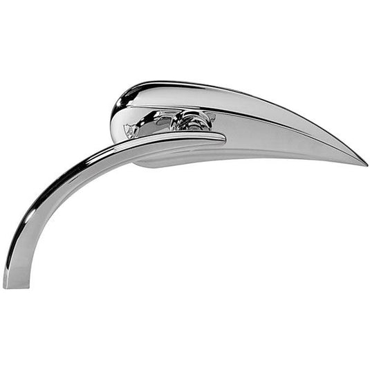 Arlen Ness 13-411 Micro Die-Cast Rad II Teardrop Mirror - Right - Chrome