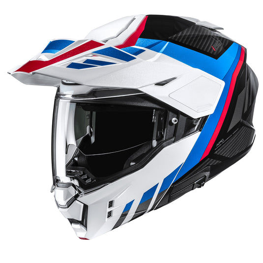 Hjc i80 Imes Helmet (X-Small, Blue/Red (MC-21))