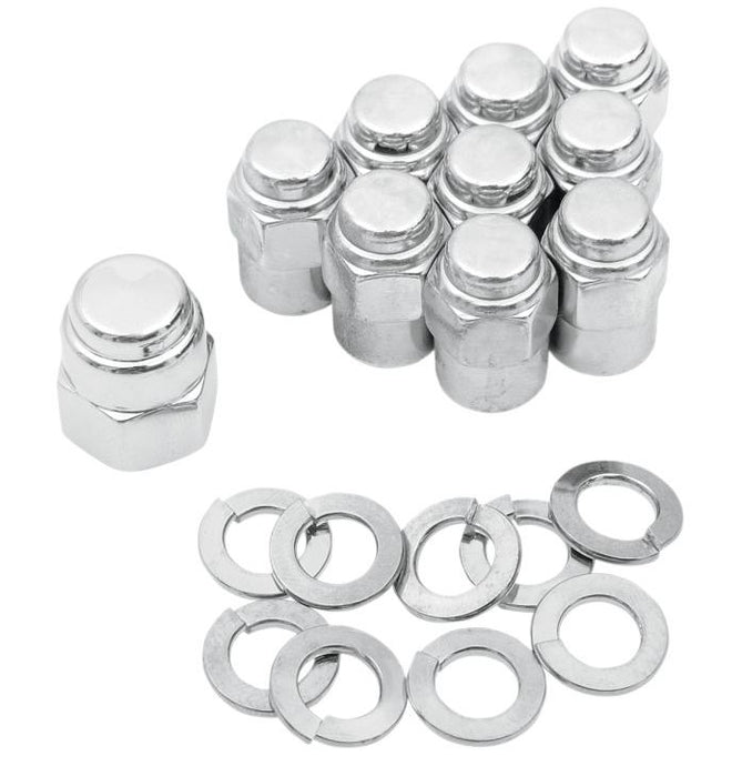 Colony 8752-19 Transmission Side Cover Kit - Cap Style - Chrome