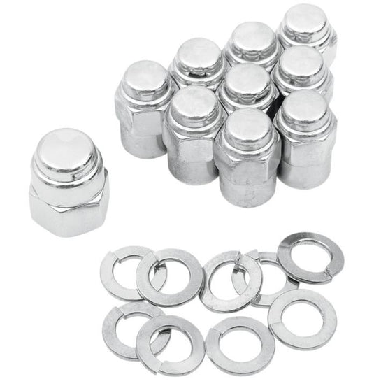 Colony 8752-19 Transmission Side Cover Kit - Cap Style - Chrome