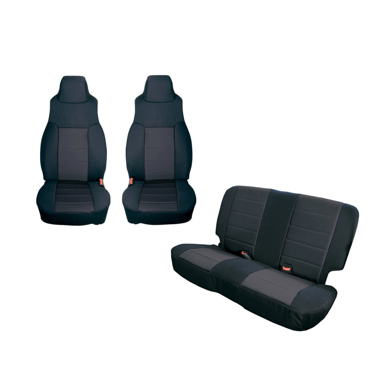 Load image into Gallery viewer, Rugged Ridge 13293.01 RUG Seat Cover Kit- Front/Rear

