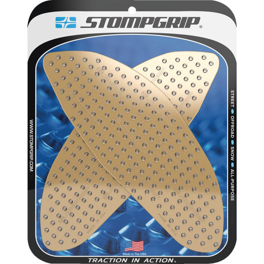 Stompgrip 55-10-0180C Volcano Profile Traction Tank Grip - Street - Clear
