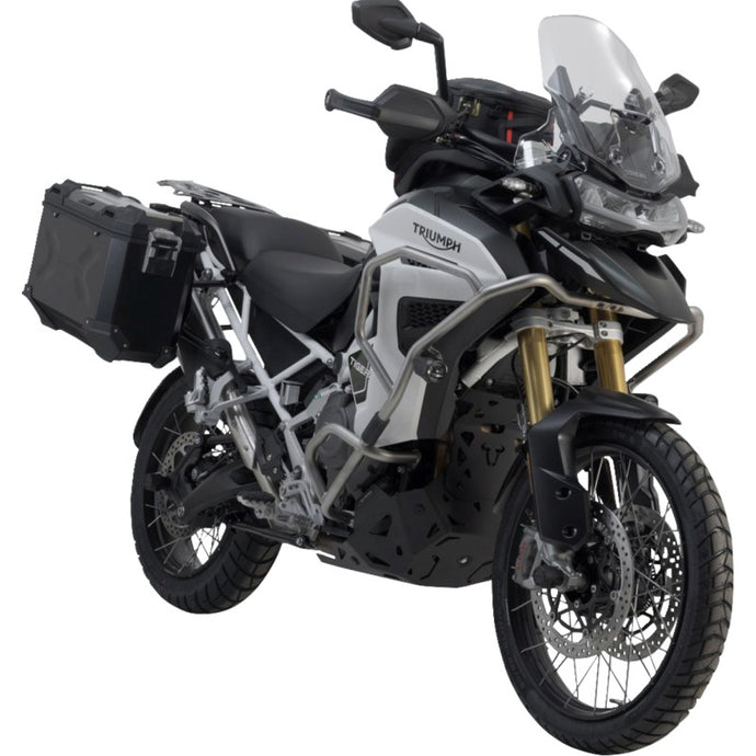 Sw-Motech KFT.11.905.70102/B TRAX ADV Side Case Set - 45/37l. - Black
