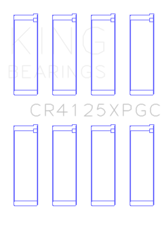 Load image into Gallery viewer, King Engine Bearings CR4125XPGC KING Performance Rod Bearings
