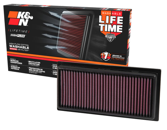 K&N Engineering 33-3016 KN Drop in Air Filters