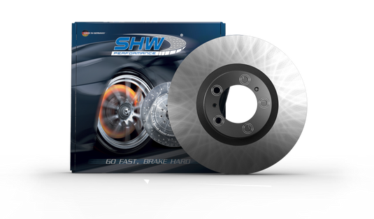 Shw Performance VFL37811 SHW Smooth Monobloc Rotors