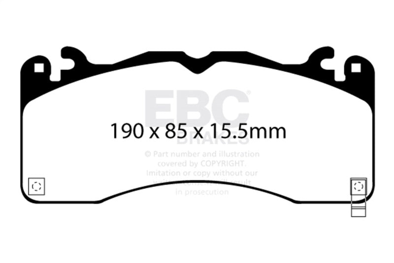 Load image into Gallery viewer, Ebc DP83040RPX EBC RP-X Brake Pad Sets

