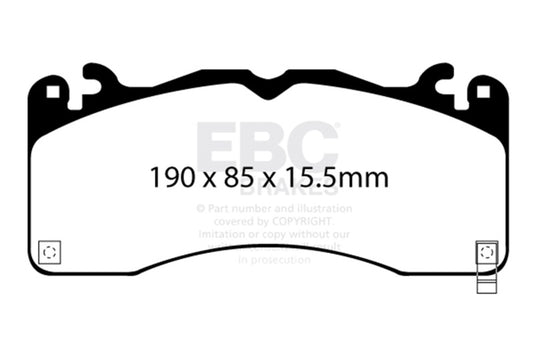 Ebc DP83040RPX EBC RP-X Brake Pad Sets