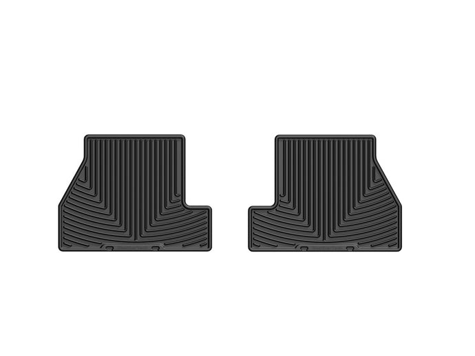 Weathertech W272 WT Rubber Mats - Rear - Blk