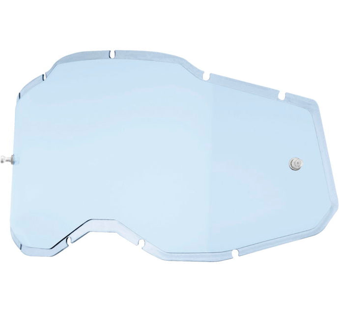 100% Replacement Injected Lenses for Adult Racecraft 2/Accuri 2/Stratus 2 Goggles - Blue