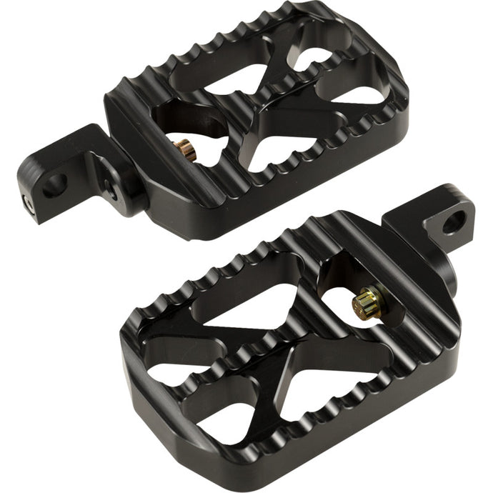 Joker Machine 08-646-3B Bear Claw Footpeg - Black Anodized