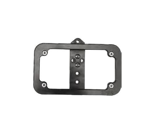 Axia Alloys MODBOLP-BK Bolt-On Lighted License Plate Frame