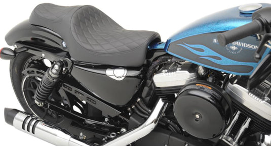 Drag Specialties 0804-0669 Caballero 2-Up Seat - Diamond
