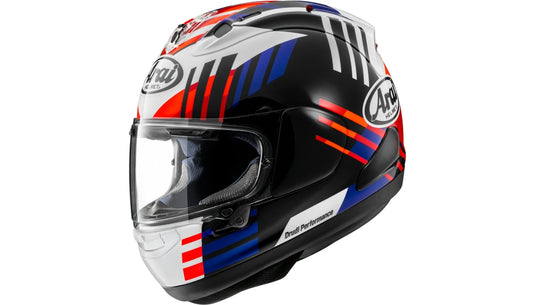 Arai Helmets Corsair-X Rea-7 Helmet (XX-Large, Black/Red/White)