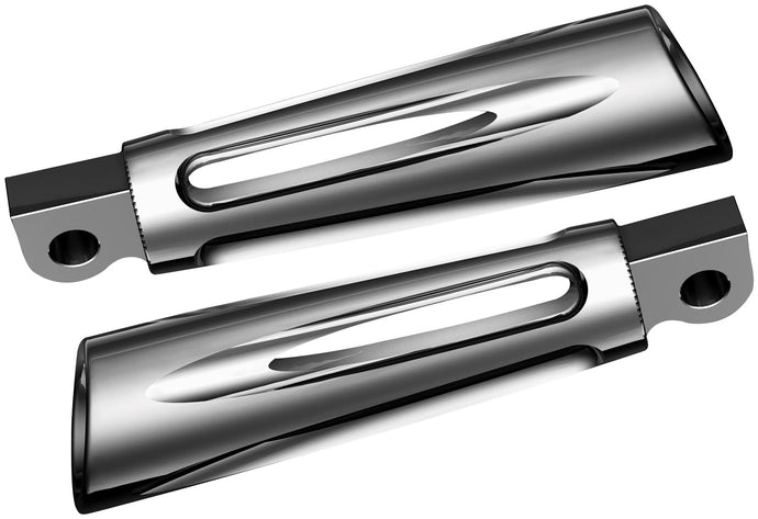 Arlen Ness 06-470 Footpegs - Deep Cut - Chrome
