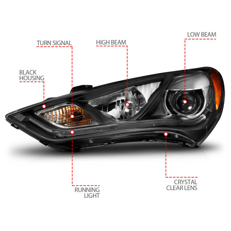 Load image into Gallery viewer, Anzo 121511 ANZ LED/Projector Headlights
