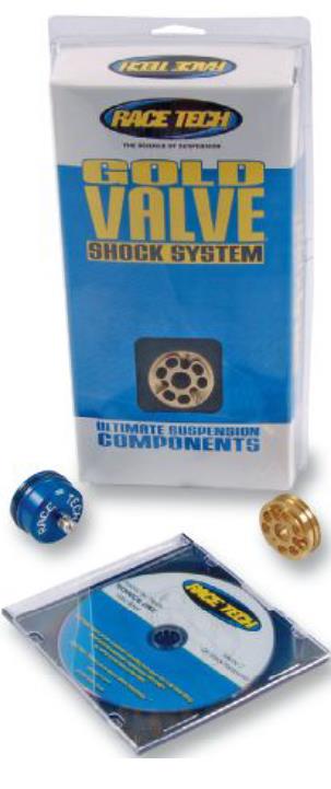 Race Tech SMGVS 4005 Gold Valve Shock Kit - 40mm