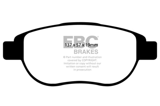 Ebc DP21375 EBC Greenstuff Brake Pad Sets