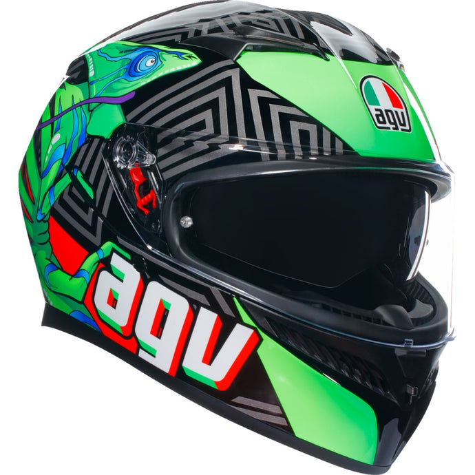 Kamaleon Black/Red/Green