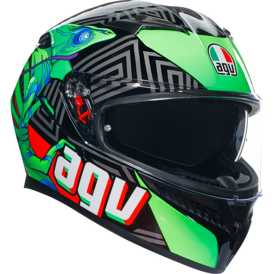 Kamaleon Black/Red/Green