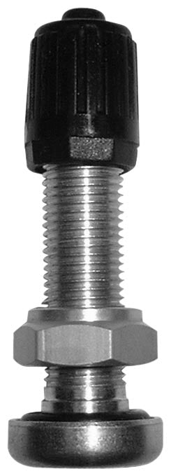 K&L Supply 32-2977 Valve Stem - 10mm - Straight - Silver
