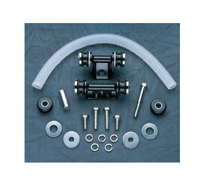 Drag Specialties DS-391301 Custom Mounting Kit for Flatside Tanks
