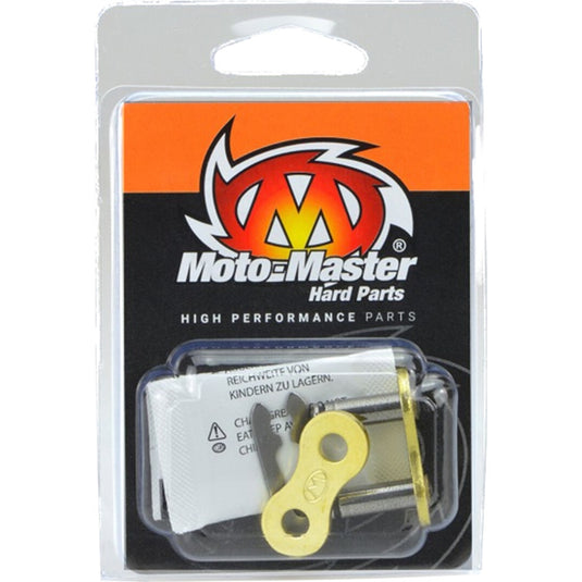 Moto-Master 21352041 GP Series Connecting Link - 520 - Clip - Gold