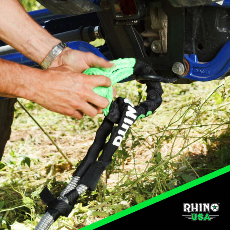 Load image into Gallery viewer, Rhino Usa KROPE-1.25X30-BLK RSA Ropes
