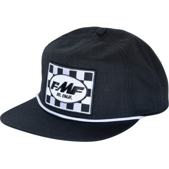 Fmf Racing No 1 Ripstop Hat (One Size Fits Most, Black)