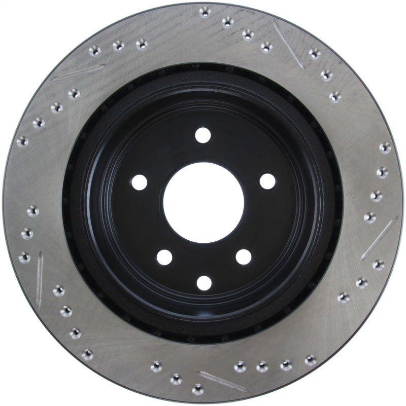 Load image into Gallery viewer, Stoptech 127.42088R ST Slot &amp; Drill Brake Rotors
