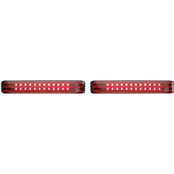 Custom Dynamics PB-SBSEQ-BCM4CS Probeam Sequential LED Saddlebag Light - Chrome With Smoke  Lens