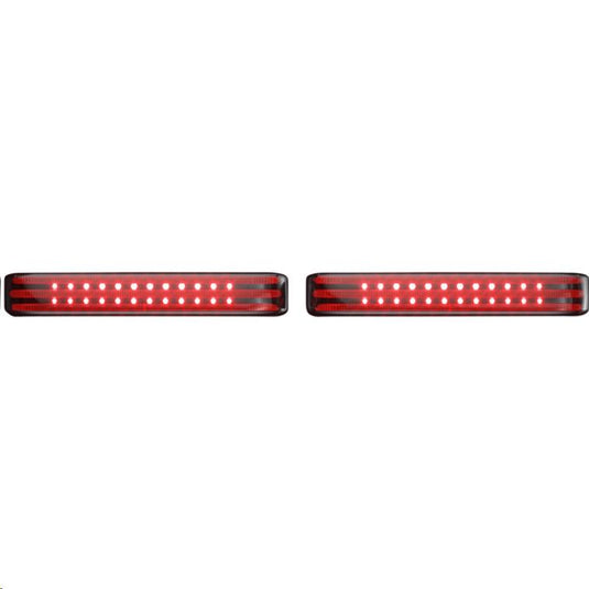 Custom Dynamics PB-SBSEQ-BCM4CS Probeam Sequential LED Saddlebag Light - Chrome With Smoke  Lens