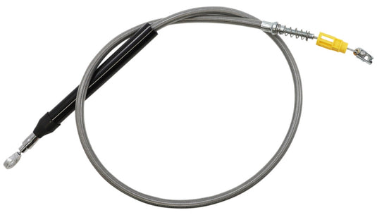 La Choppers LA-8155C16 Clutch Line - Stainless Braided with 15-17in. Ape Hangers
