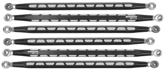 Modquad CA-RR-X3DS-HEX Hex Rear Radius Rods - 64in. - Black-Recut