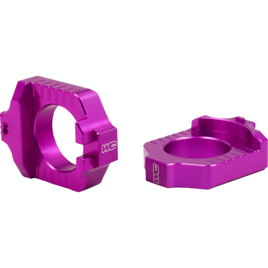 Works Connection 17-P281 Elite Axle Blocks - Purple