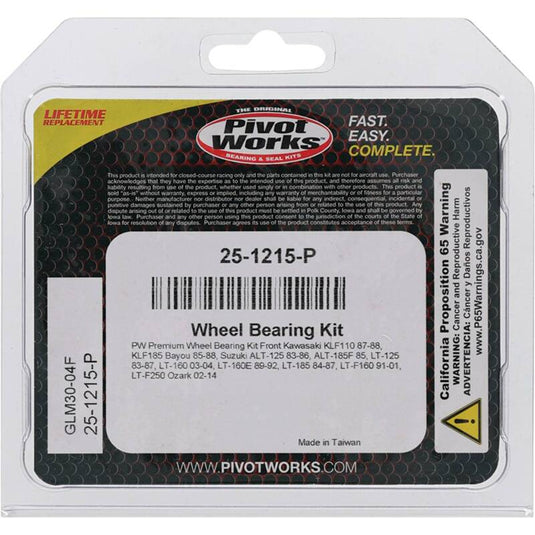 Pivot Works 25-1215-P PIV Wheel Bearing Kit