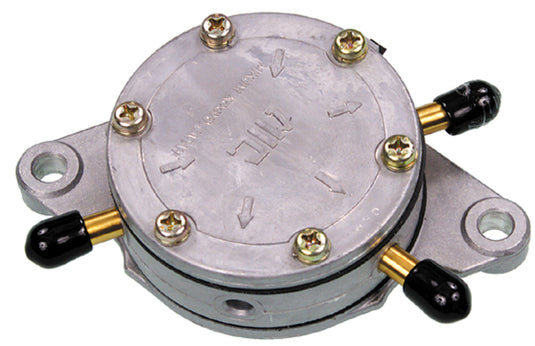 Mikuni DF52-176 Fuel Pump - Dual Outlet - Round - Bracket Mount