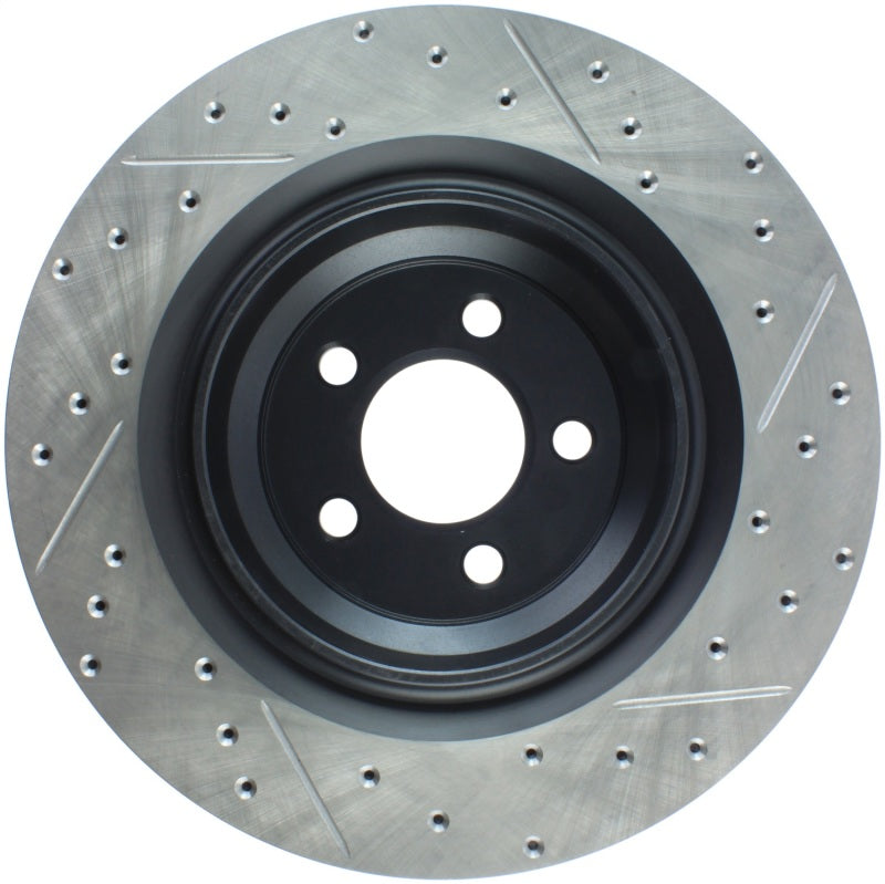 Load image into Gallery viewer, Stoptech 127.63064R ST Slot &amp; Drill Brake Rotors
