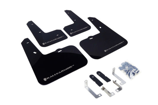 Rally Armor MF24-UR-BLK/SIL RAL UR Blk Flap/Silver Logo
