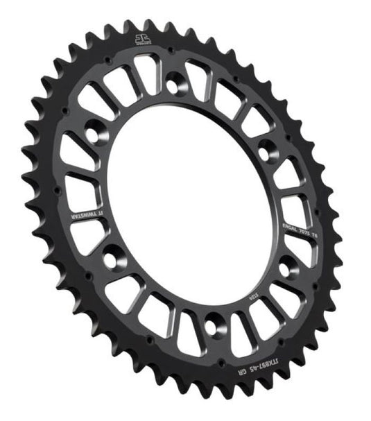 Jt Sprockets JTX897.45GR Twinstar Rear Sprocket - 45T (Gray)