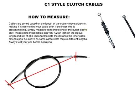 Load image into Gallery viewer, Outside Distributing C1-360 Clutch Cable - 36in.
