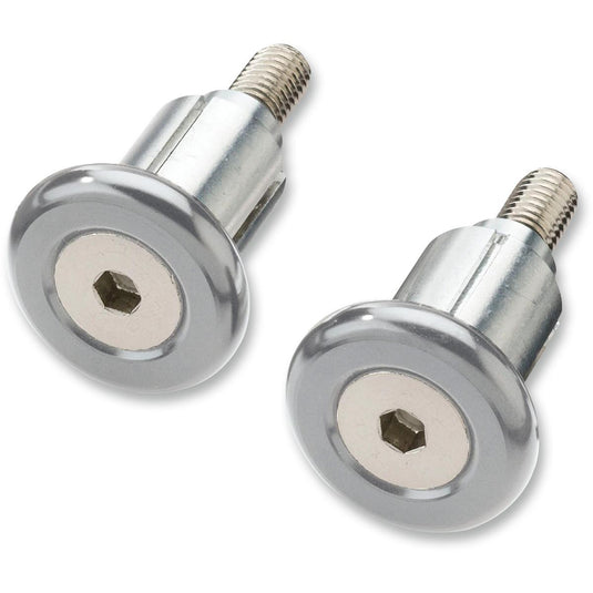 Moose Racing 1BEC0661-PSPM Bar End Set - Silver