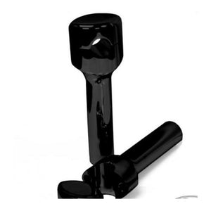 LA Choppers LA-7406-05B Hefty Smooth Riser for 1-1/4in. Handlebar - 5-1/2in. Tall with 1/2in. Pullback - Black